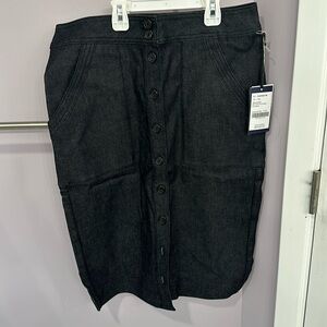 W by worth denim skirt size 8